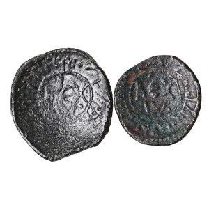 Leo Vincenzo Collection - MESSINA, William I (1154–1166) Set of two coins...