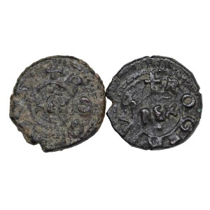 Leo Vincenzo Collection – MESSINA Tancredi (1190–1194) 2-Münzen-Set: Fo...