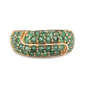 Emerald ring, second half of the 20th century