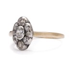 Diamond ring, second half of the 19th century