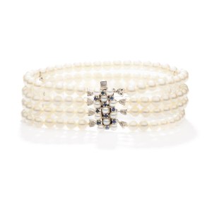 Pearl bracelet, second half of the 20th century