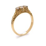 Diamond ring, first half of the 20th century