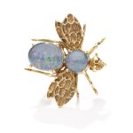 Fly-shaped brooch-pendant, second half of the 20th century