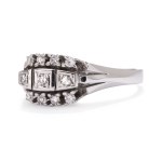 Diamond ring, late 20th century