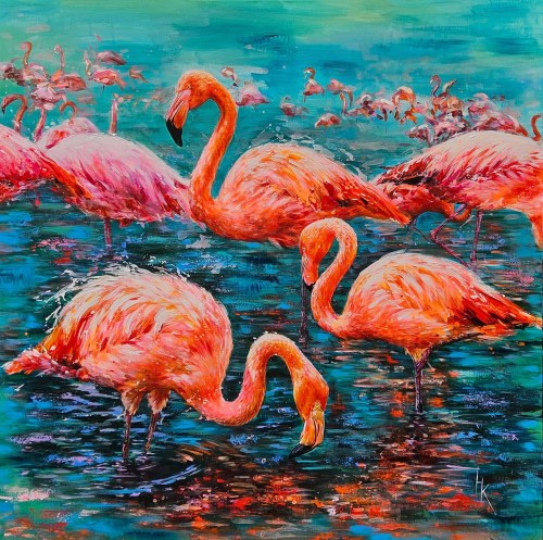 Khrystyna Hladka, Flamingi