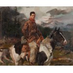 Wojciech Kossak (1856, Paris – 1942, Kraków), "Portrait of George Palmer Putnam," 1920