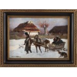 Wojciech Kossak (1856, Paris – 1942, Kraków), *Grenadiers: Retreat from Moscow*, 1910