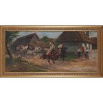 Jerzy Kossak (1886, Kraków – 1955, Kraków), A Kraków Wedding, 1928