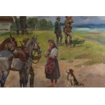 Jerzy Kossak (1886, Cracovie – 1955, Cracovie), En reconnaissance, 1929