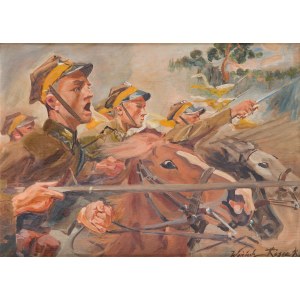 Wojciech Kossak (1856, Paris – 1942, Kraków), *The Charge*, 1935