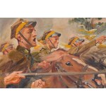 Wojciech Kossak (1856, Paris – 1942, Kraków), *The Charge*, 1935