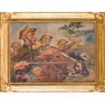 Wojciech Kossak (1856, Paris – 1942, Kraków), *The Charge*, 1935