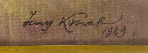 Jerzy Kossak (1886 Kraków - 1955 Kraków), Zwiad, 1929