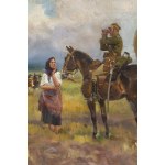 Jerzy Kossak (1886 Kraków - 1955 Kraków), Zwiad, 1929