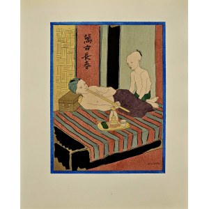 Léonard Tsuguharu Foujita (1886-1968) „Młody palacz opium” z cyklu „Rozważania palacza opium” (Propos d'un intoxiqué) 1928