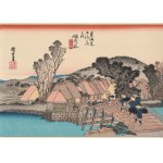 Utagawa Hiroshige, Hodogaya, from the Tōkaidō series