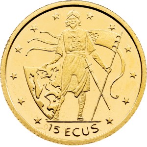 Gibraltar, 15 ECU 1995, Pobjoy