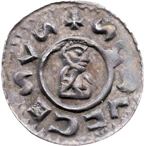 Vratislav II., denár ND (1061–1085), Praha