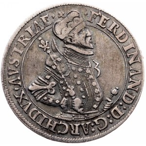 Ferdinand II., 1 thaler, bez data ražby (1577–1599), Hall