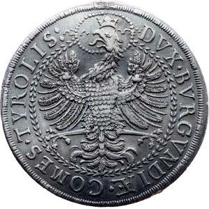 Ferdinand Charles, 2 Thaler ND (1654), Hall