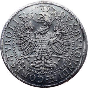 Ferdinand Charles, 2 Thaler ND (1654), Hall