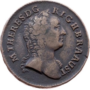 Marie Terezie, 1 kreuzer, 1762, K, Kremnitz
