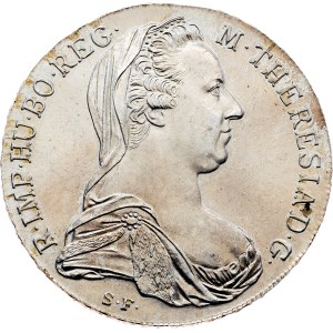 Marie Terezie, 1 thaler 1780 (reedyce), Vídeň