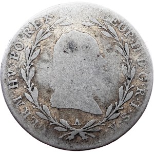 Leopold II., 10 kreuzerů, 1791, A, Vídeň