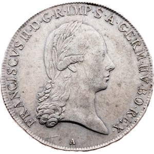 Franz I. (II.), 1/2 thaleru, 1797, A, Vídeň