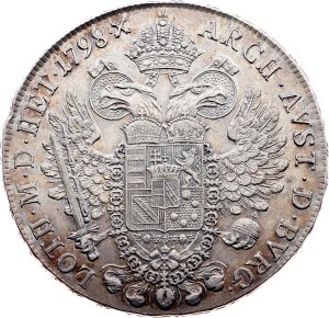 Franz I. (II.), 1/2 Thaler 1798, A, Vienna