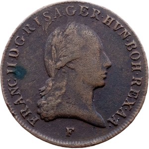 Franz I. (II.), 3 kreuzer, 1800, F, Hall