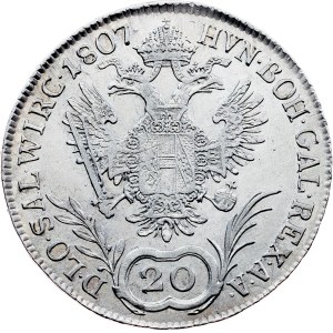Franz I. (II.), 20 kreuzerů 1807, A, Vídeň