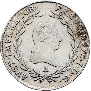 Franz I. (II.), 20 kreuzerů 1808, A, Vídeň