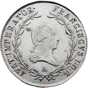 Franz I. (II.), 20 kreuzerů 1814, A, Vídeň