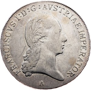 Franz I. (II.), 1/2 thaleru z roku 1814, A, Vídeň