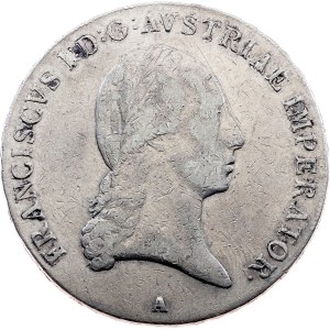 Franz I. (II.), 1 thaler 1814, A, Vídeň