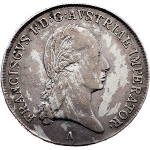 František I. (II.), 1/2 thaleru z roku 1815, A, Vídeň
