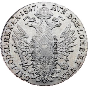 František I. (II.), 1 thaler 1817, A, Vídeň