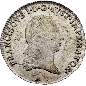 Franz I. (II.), 3 kreuzer, 1820, A, Vídeň