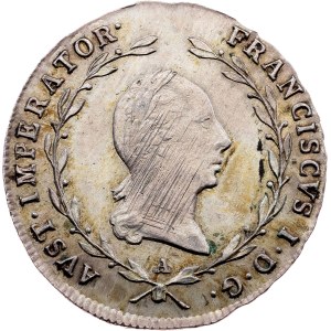 Franz I. (II.), 5 kreuzerů, 1821, A, Vídeň