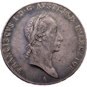 Franz I. (II.), 1 Thaler 1825, A, Vienna