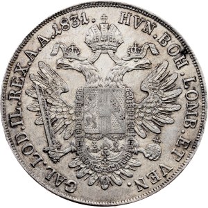 Franz I. (II.), 1 Thaler 1831, A, Vienna