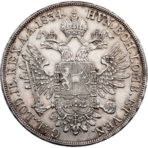 Franz I. (II.), 1 Thaler 1834, A, Vienna