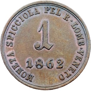 František Josef I., 1 sold, 1862, A, Vídeň