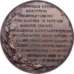 František Josef I., medaile ND (1898), Praha