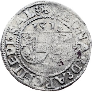 Salcburské arcibiskupství, 4 kreuzery / batzeny, 1513, Salcburk