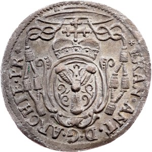 Salcburské arcibiskupství, 2 kreuzery, 1715, Salcburk