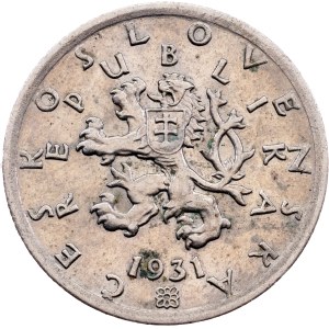 Československo, 50 haléřů, 1931, Kremnitz