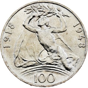 Czechoslovakia, 100 Korun 1948