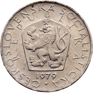 Československo, 5 korun, 1979, Kremnitz